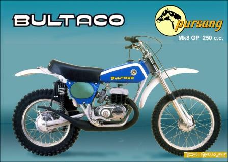 Bultaco MK8 250 cc