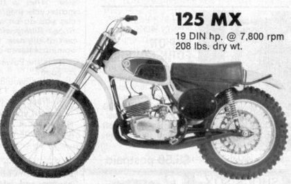 1972 CZ 125 cc