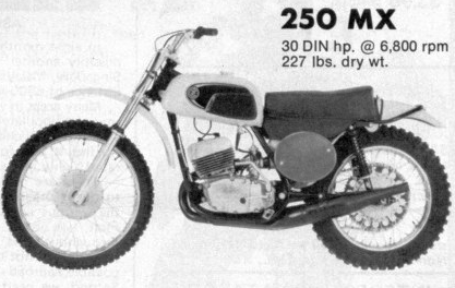 1972 CZ 250 cc