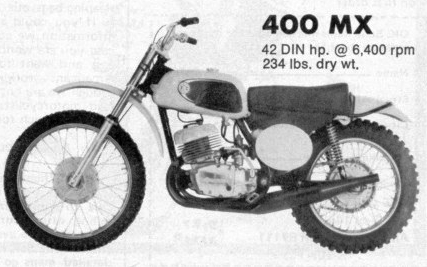 1972 CZ 400 cc