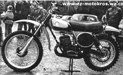 1975 CZ 125 cc