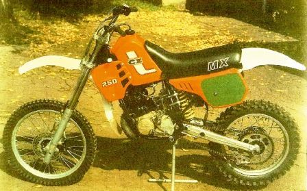 1986 CZ 250 cc