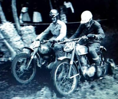 Dave Bickers BSA Gold Star 1957