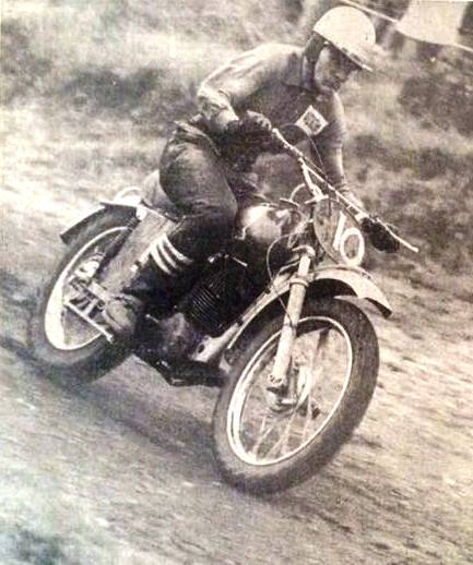 Dave Bickers 1963, Husqvarna