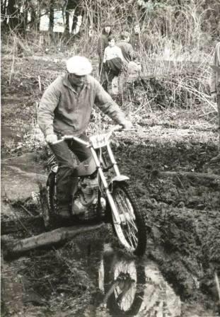 Dave Bickers Honda Trial