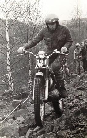 Henk Poorte Montesa trial