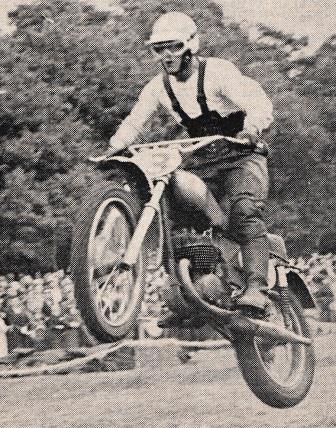 Ton v Heugten CZ met Husqvarna blok 1966